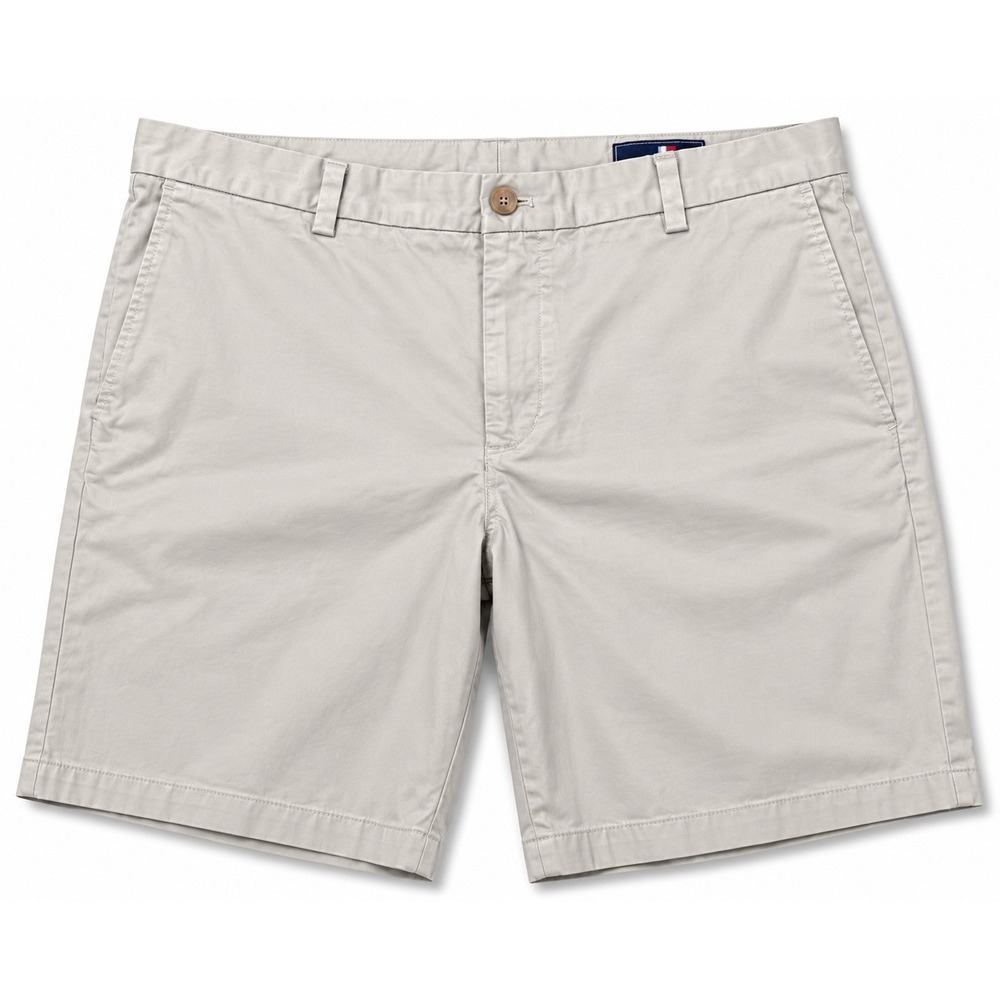 Vineyard Vines Mens Breaker Shorts Stone Gray Stretch Chino Size 38 Classic Prep